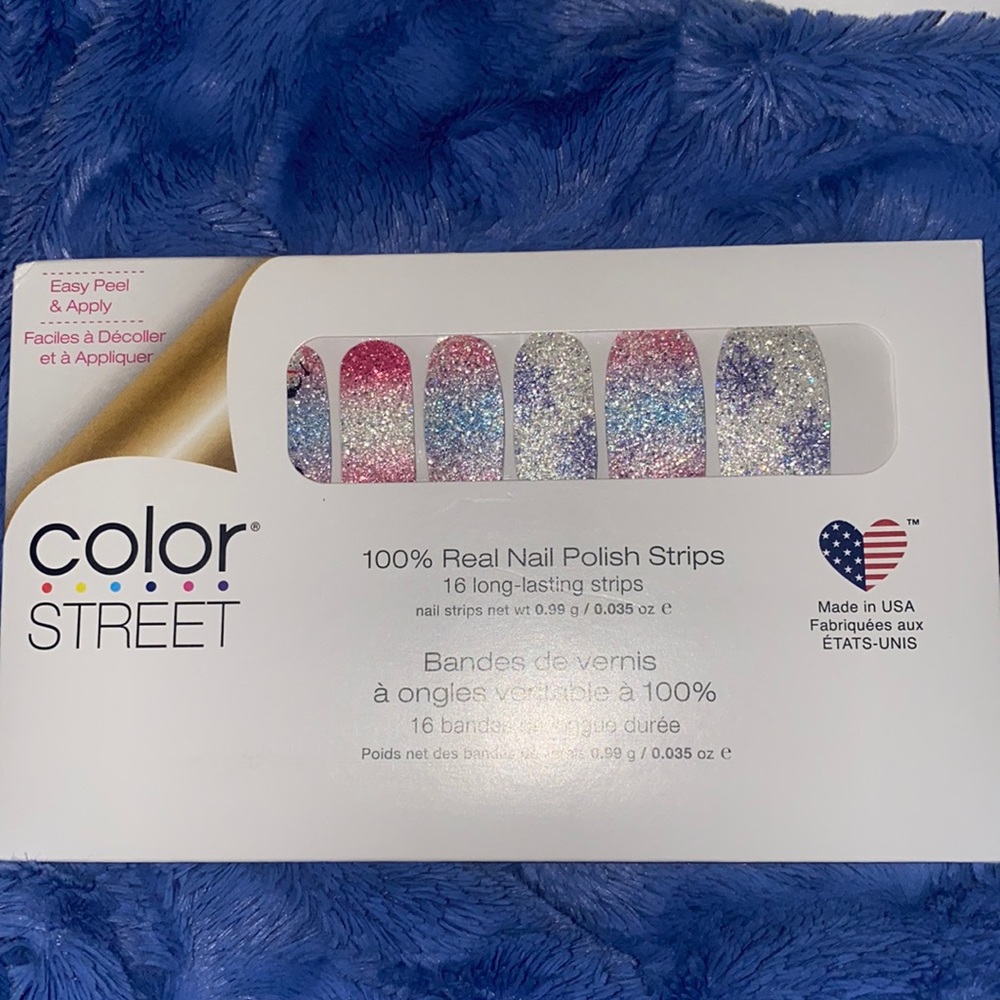 Color Street Nail Strips Snow Biz